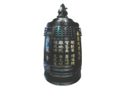 銅鐘佛具用品-洛杉磯清嚴寺3尺銅鐘～罄鐘台灣佛具