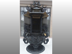 佛具工廠專營佛具用品,佛具批發,銅鐘,天公爐-朝陽關天公爐-花蓮光復武聖殿3尺脫臘爐