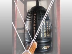 台灣佛俱工廠製造～銅鐘,銅罄,銅鑼,木魚,天公爐,香爐,法器,大鼓-3尺銅鐘含鐘架