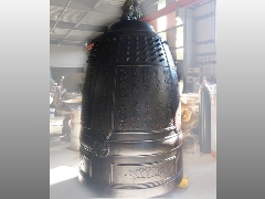 佛具工廠,專營佛具用品,佛具批發,銅鐘,銅罄,天公爐-5尺1大鐘仿古色