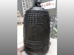 罄鐘佛具製造各種,銅鐘,銅罄,銅鑼,木魚,天公爐,西靈禪院2尺7銅鐘