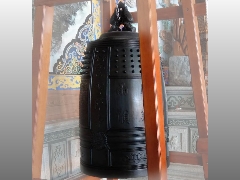 罄鐘佛具製造各種,銅鐘,銅罄,銅鑼,木魚,天公爐,紫雲禪寺2尺2銅鐘