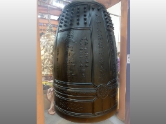 佛具工廠,專營佛具用品,佛具批發,銅鐘,銅罄,天公爐,雲南宜良岩泉禪寺4尺2大鐘