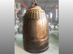 台灣佛俱工廠製造,銅鐘,銅罄,銅鑼,木魚,天公爐,香爐,法器,福建紹安5尺1大鐘