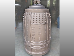 佛具工廠,專營佛具用品,佛具批發,銅鐘,銅罄,天公爐,福建寧德圓明寺3尺銅鐘