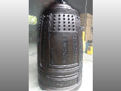 佛俱製造,銅鐘,銅罄,銅鑼,木魚,天公爐,福建福州蓋山文殊寺3尺銅鐘